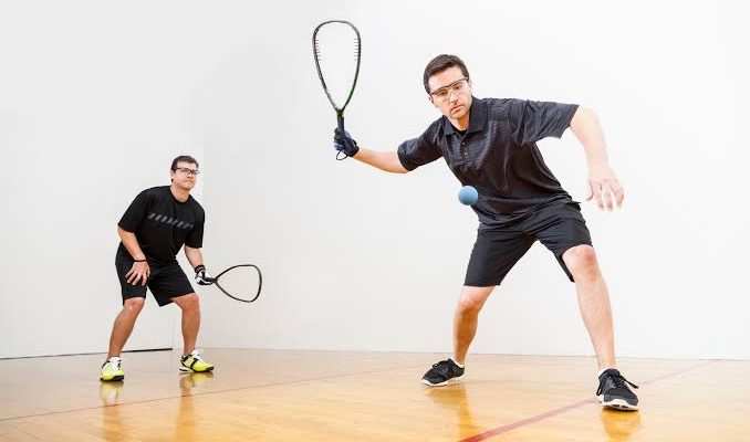 racquetball court in a fitness club in bigfork